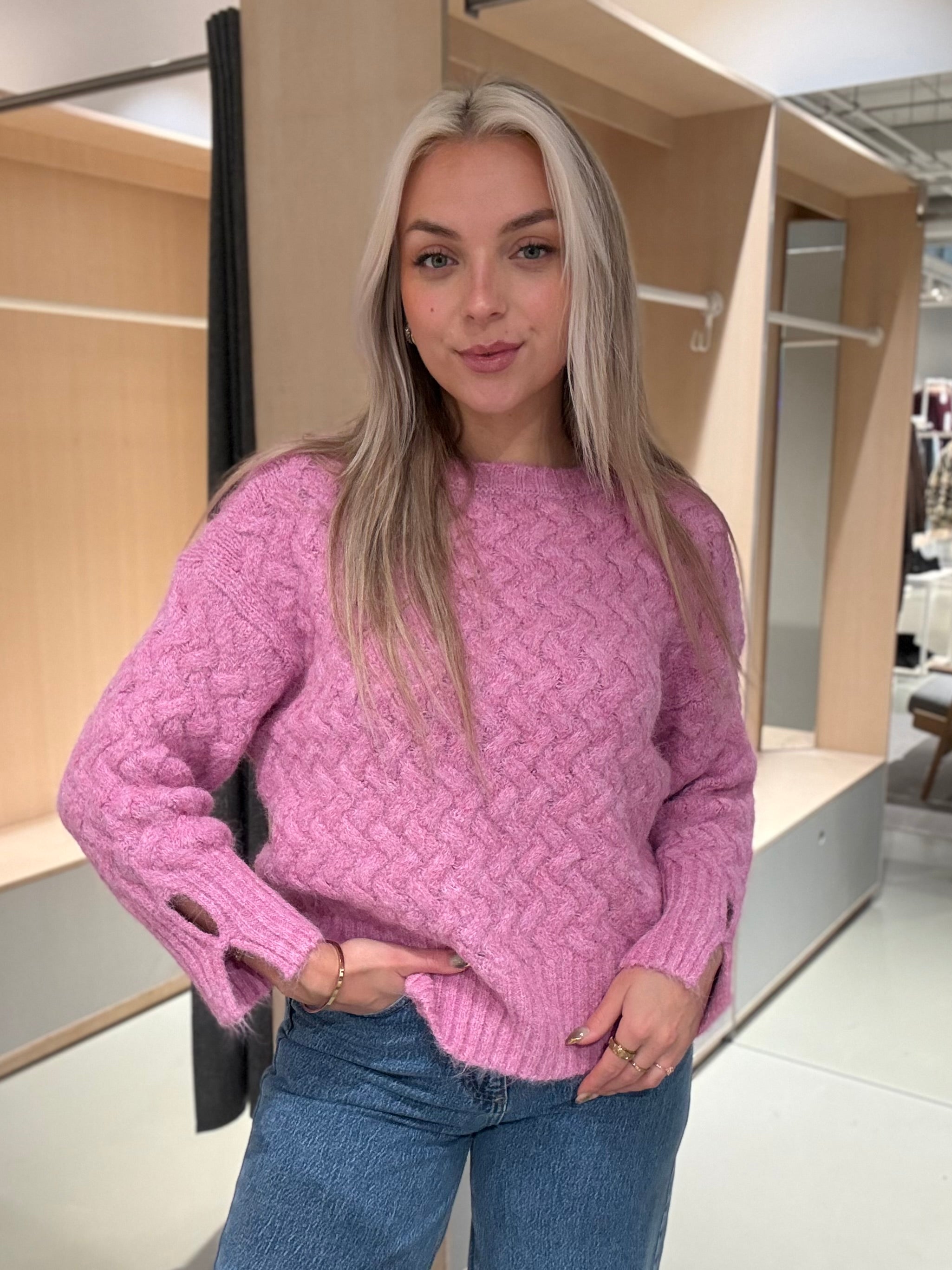 VISALIKA Pullover - Opera Mauve